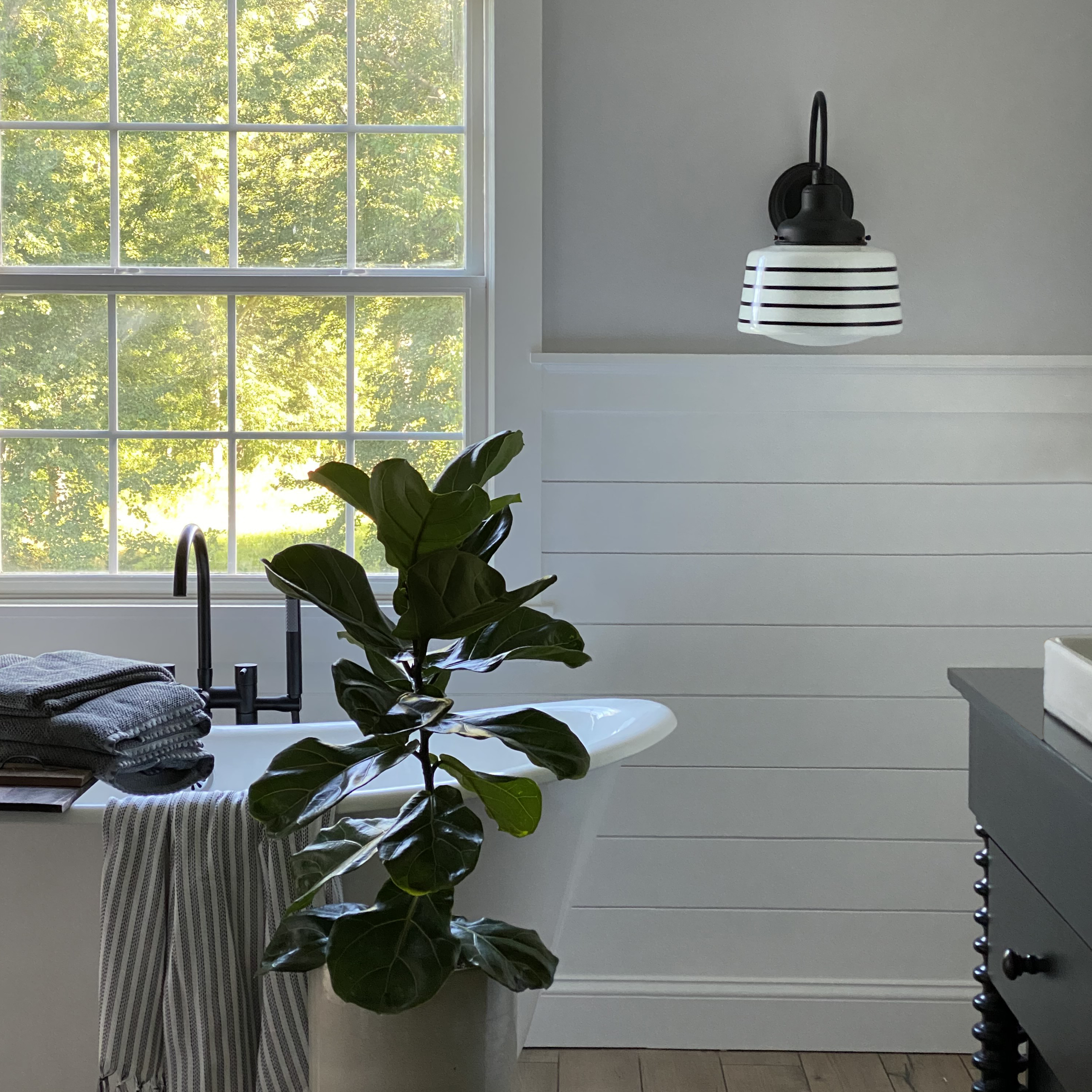 Drum Schoolhouse Sconce